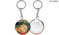 Button - Round 1-3/4" Key Holder - Printed digitally 4 color process