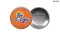 Button - Round 2-1/2" Pin Back - Printed digitally 4 color process