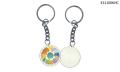 Button - Round 1" Key Holder - Printed digitally 4 color process