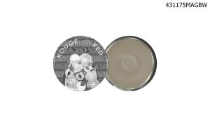 Button - Round 1-3/4" Magnetic Back - Printed black on white or colored stock paper